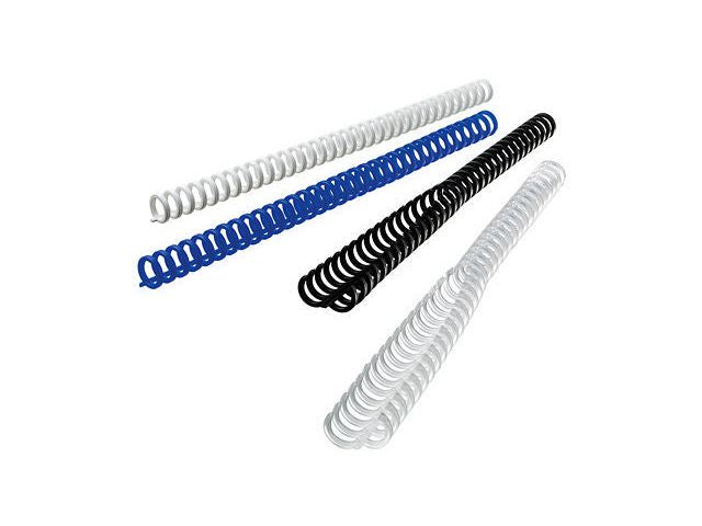 Plastspiral GBC Clickbind 8mm sv. 50/fp